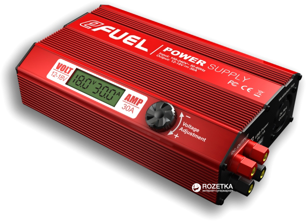 

Блок питания SkyRC eFuel 30A Power supply 12-18В импульсный (6930460000972)