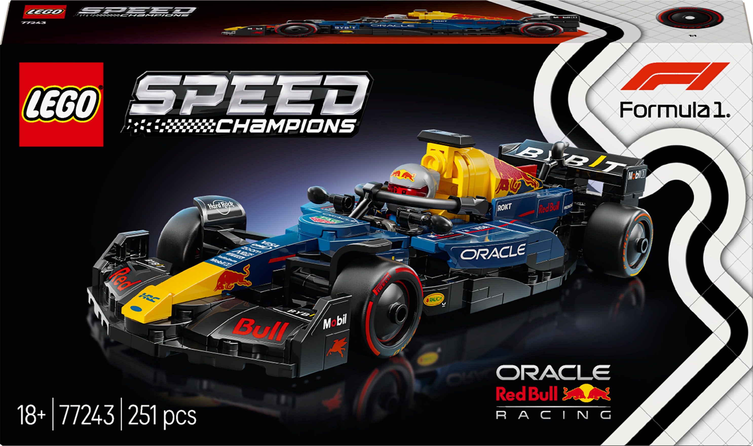 Конструктор LEGO Speed Champions Автомобіль для перегонів F1