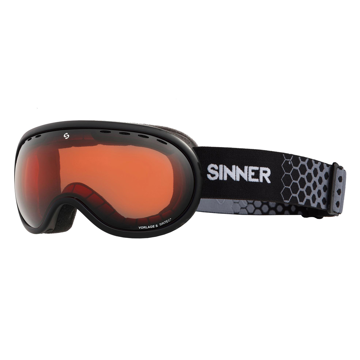 

Маска горнолыжная Sinner VORLAGE S Matte Black-Orange Sintec (SIGO-179-10-P01)