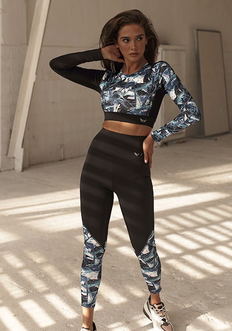 

Спортивный костюм DressFit RUSH FELIX fit print lazure S/M