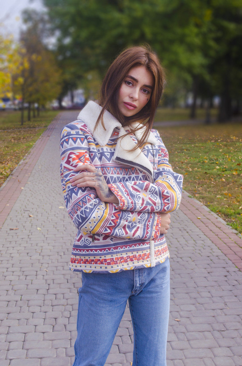 

Женская дубленка Sturm XS White