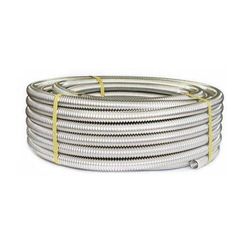 

Труба гофрированная из нержавеющей стали SS304 STAHLMANN 25А, неотожженная, 20м