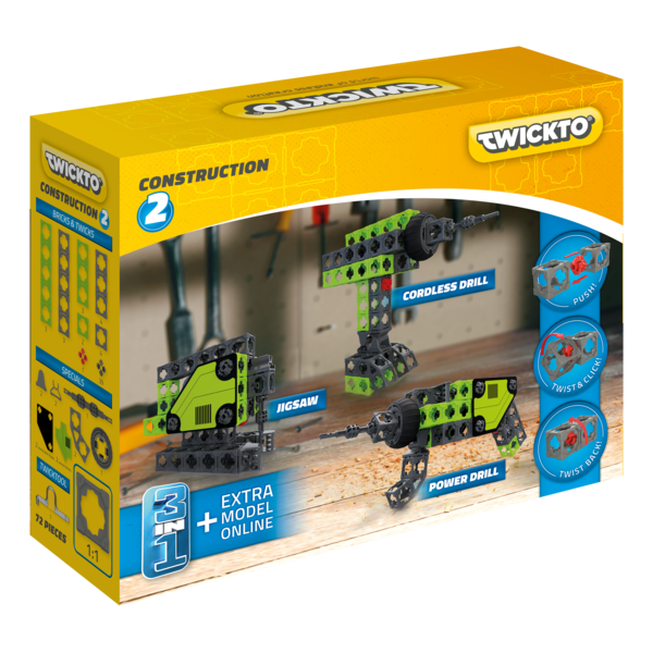

Детский конструктор TWICKTO Construction #2 ДРЕЛЬ, ПЕРФОРАТОР (15073823)