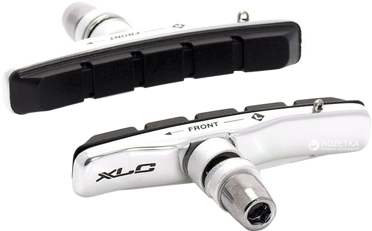 

Тормозные колодки XLC V-Brake BS-V02 Черно-серебристые (2500383500)