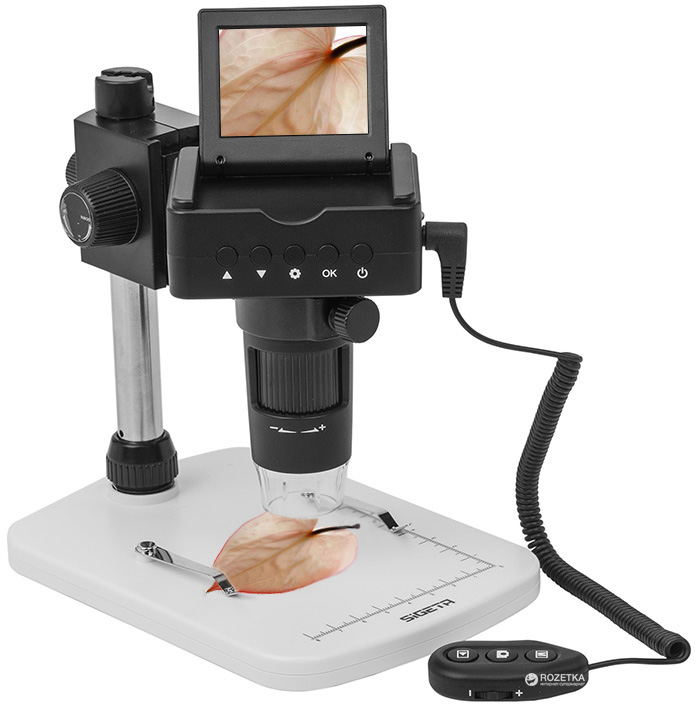 

Цифровой микроскоп Sigeta Superior 10-220x 2.4" LCD 1080P HDMI/USB/TV (65506) (6905847655069)