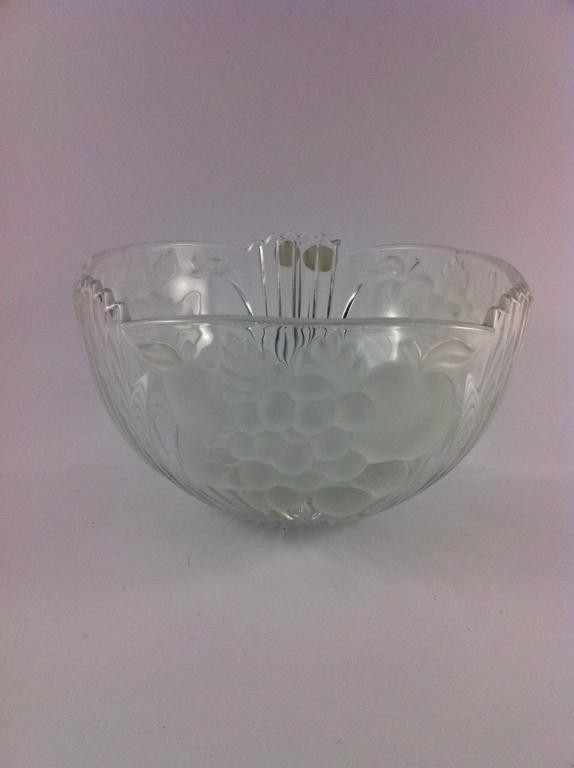 

Фруктовница 185 мм. Crystal Bohemia хрусталь 68310 Fruits