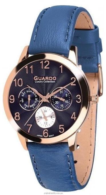 

Женские часы Guardo S01871 RgBlBl