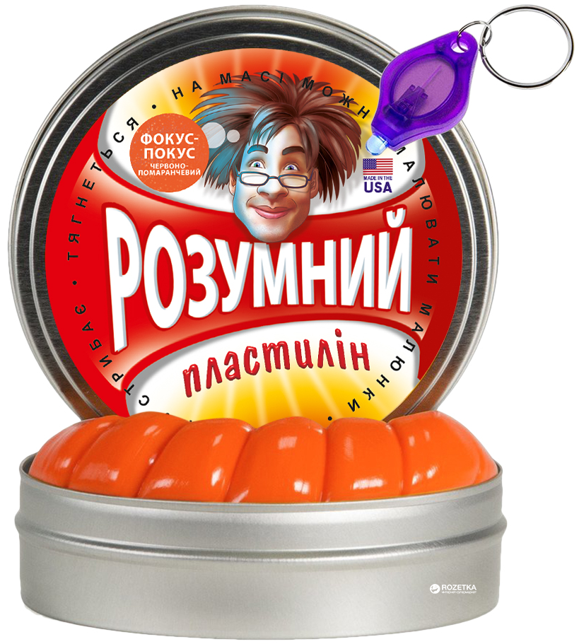 

Умный пластилин Thinking Putty Фокус-покус (ti21015) (8594164761164)