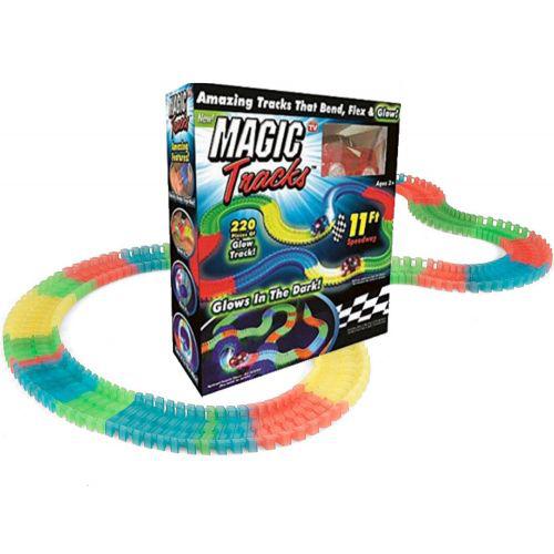

Гоночный трек конструктор Magic Tracks FYD170205-B 220 деталей