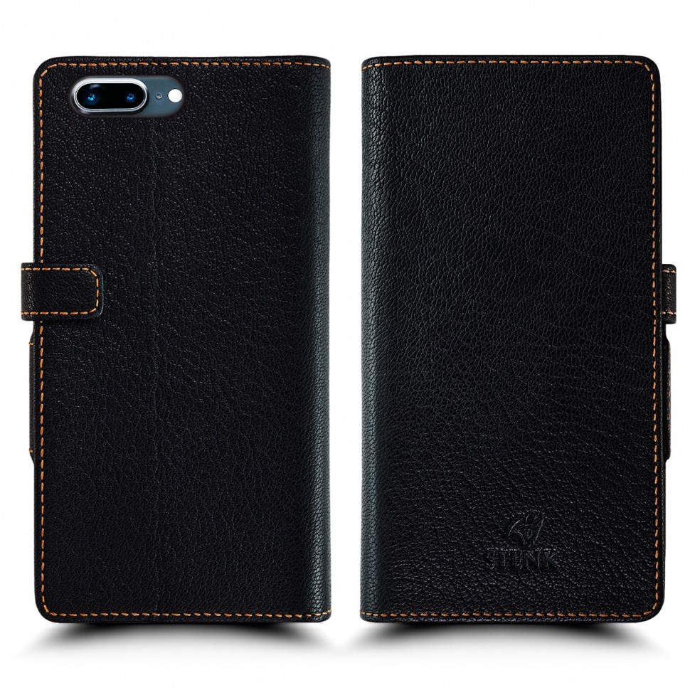 

Чехол книжка Stenk Wallet для Apple iPhone 8 Plus Чёрный