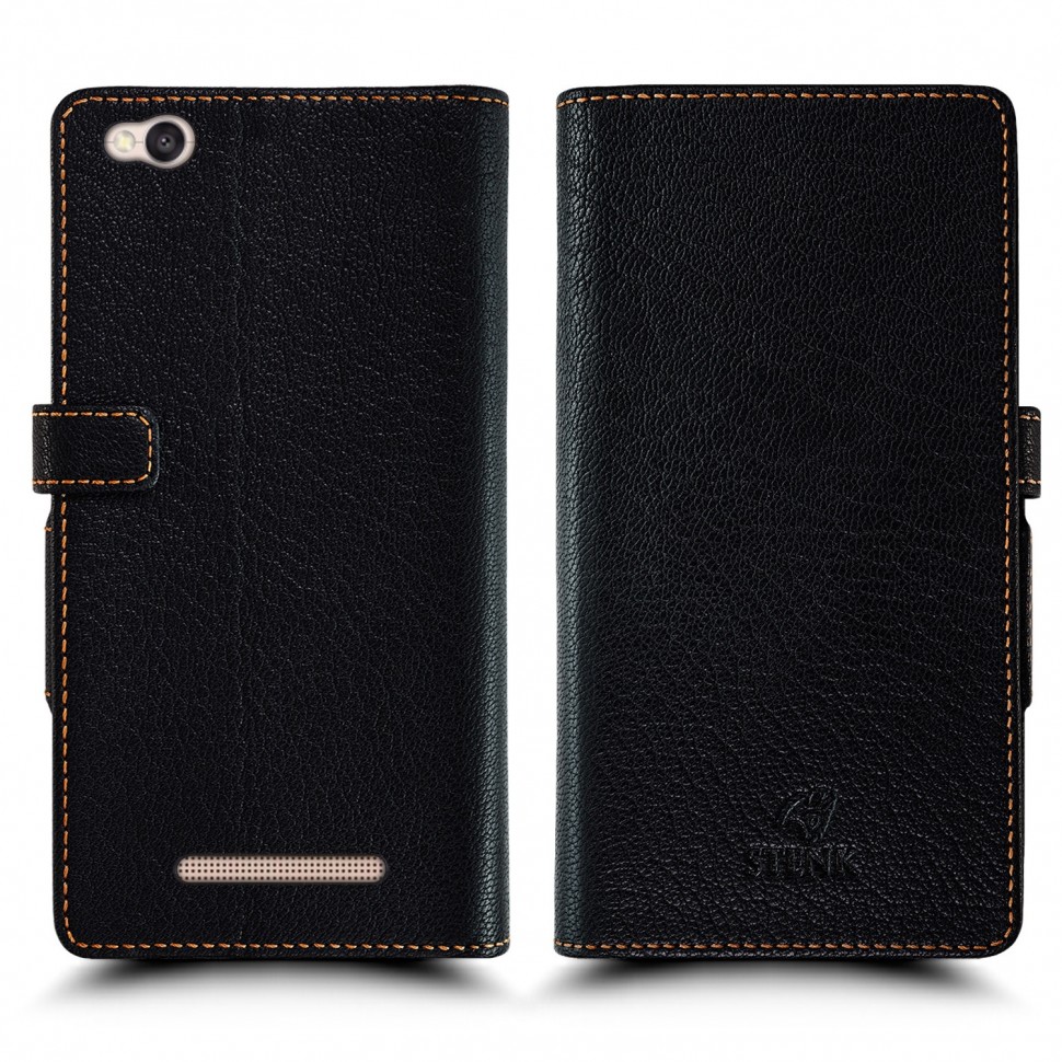 

Чехол книжка Stenk Wallet для Xiaomi Redmi 4A Чёрный