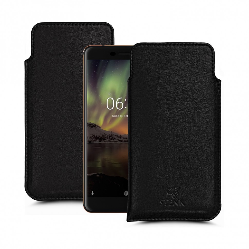 

Футляр Stenk Elegance для Nokia 6.1 Чёрный