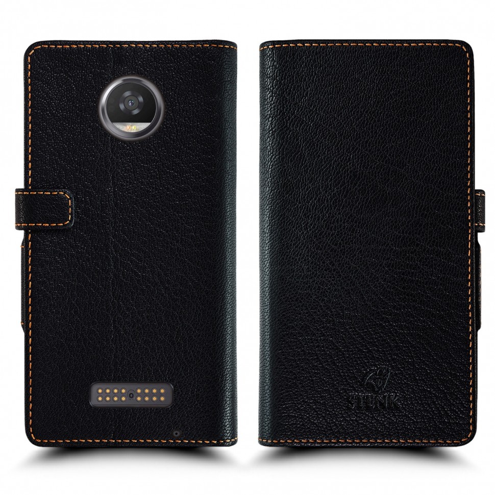 

Чехол книжка Stenk Wallet для Motorola Moto Z2 Play Чёрный