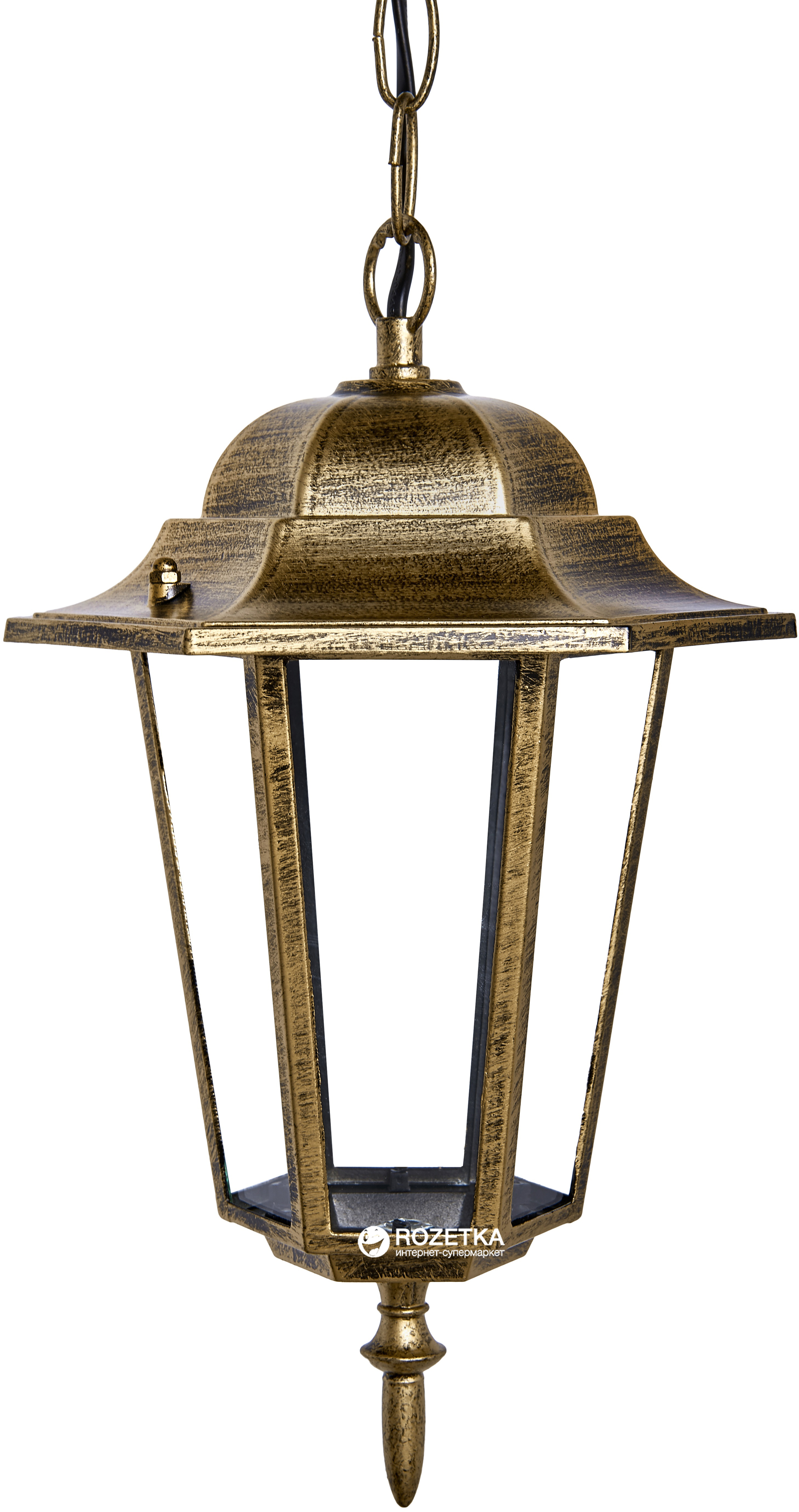 

Уличный светильник Delux Palace A005 60W E27 Черное золото (90011341)