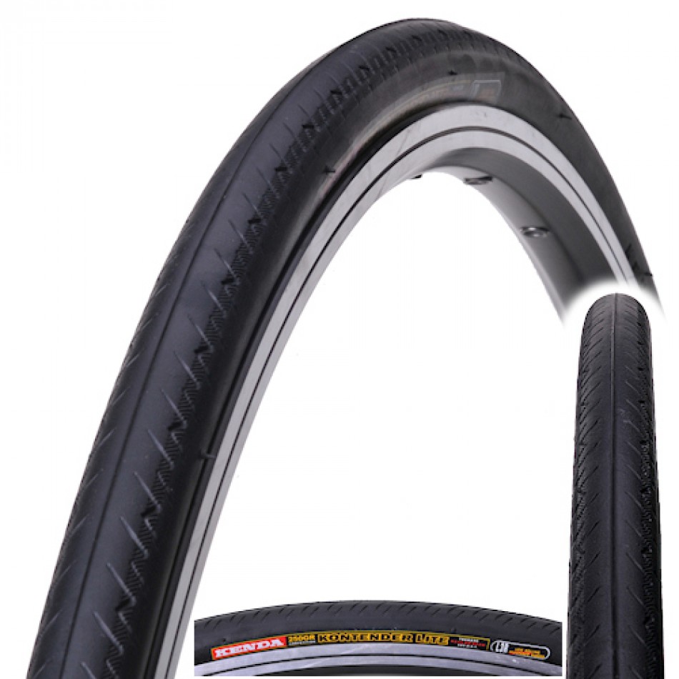 

Покрышка Kenda K-196 Kontender 700x23C 60TPI L3R Pro черная (O-O-0154)