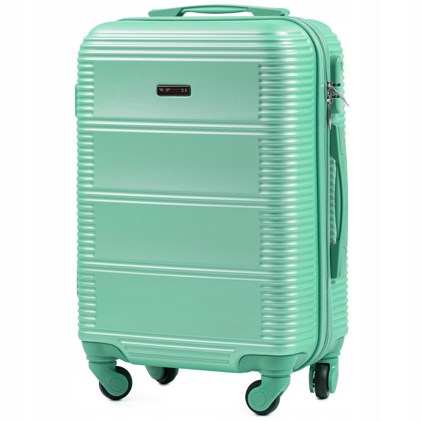 

Маленький дорожный чемодан WINGS K203 S мятный light green