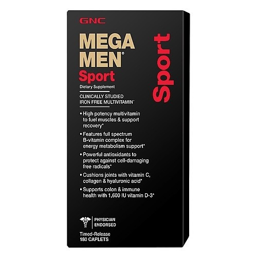 

Витамины для мужчин GNC Mega Men Sport 180 таблеток (102002)