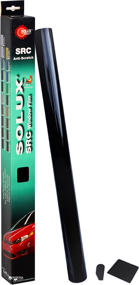 

Плівка тонувальна Solux SRC 0.5 х 3 м 10% Dark Black (PCG-10D SRC 0.5)