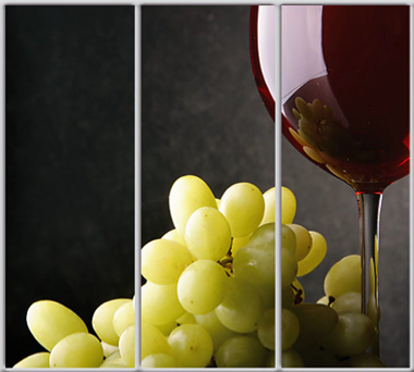 

Шкаф купе Luxe Studio Стандарт-1 Фотопечать Horeca-2 2100x2400x600 трехдверный