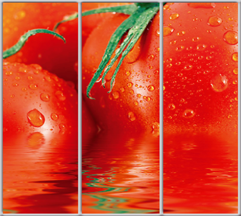 

Шкаф купе Luxe Studio Стандарт-1 Фотопечать Еда и напитки-19 2100x2100x600 трехдверный