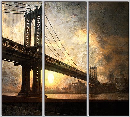 

Шкаф купе Luxe Studio Стандарт-1 Фотопечать Природа-169 2100x2100x600 трехдверный