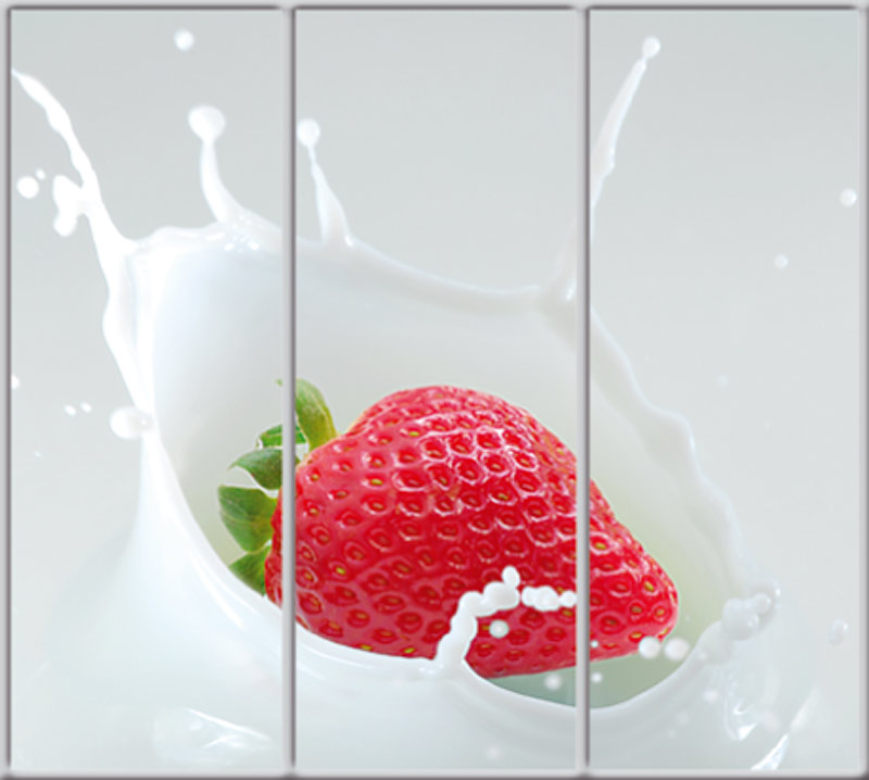 

Шкаф купе Luxe Studio Стандарт-1 Фотопечать Еда и напитки-11 2100x2000x600 трехдверный