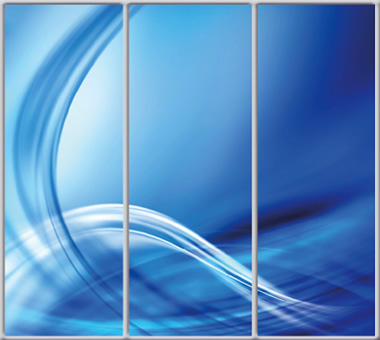 

Шкаф купе Luxe Studio Стандарт-1 Фотопечать Абстракция-18 2100x2400x600 трехдверный