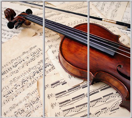 

Шкаф купе Luxe Studio Стандарт-1 Фотопечать Музыка-23 2100x2100x600 трехдверный