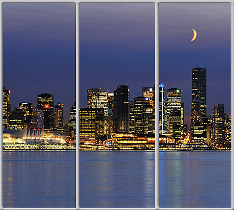 

Шкаф купе Luxe Studio Стандарт-1 Фотопечать Архитектура-77 2100x2200x600 трехдверный