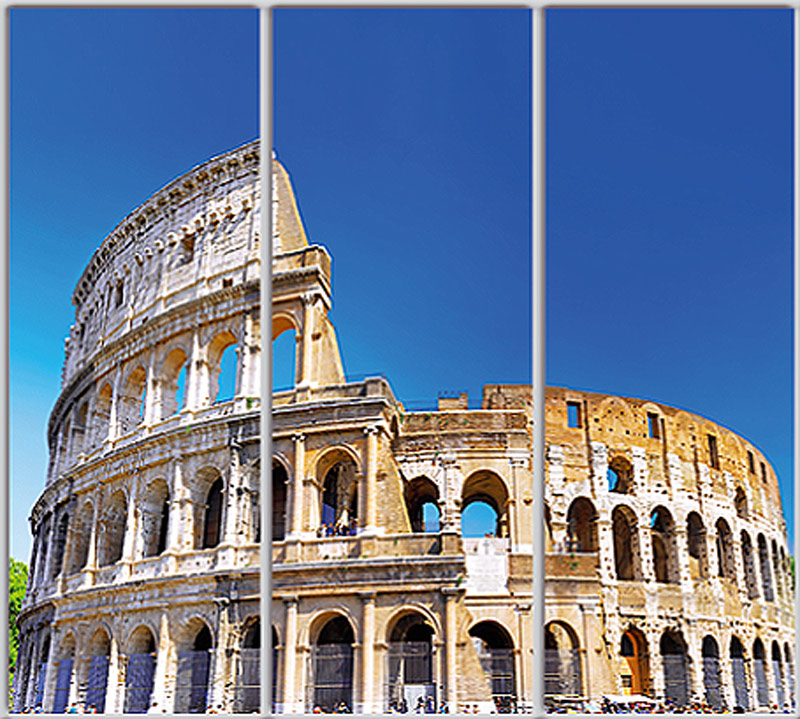 

Шкаф купе Luxe Studio Стандарт-1 Фотопечать Архитектура-134 2100x2200x600 трехдверный