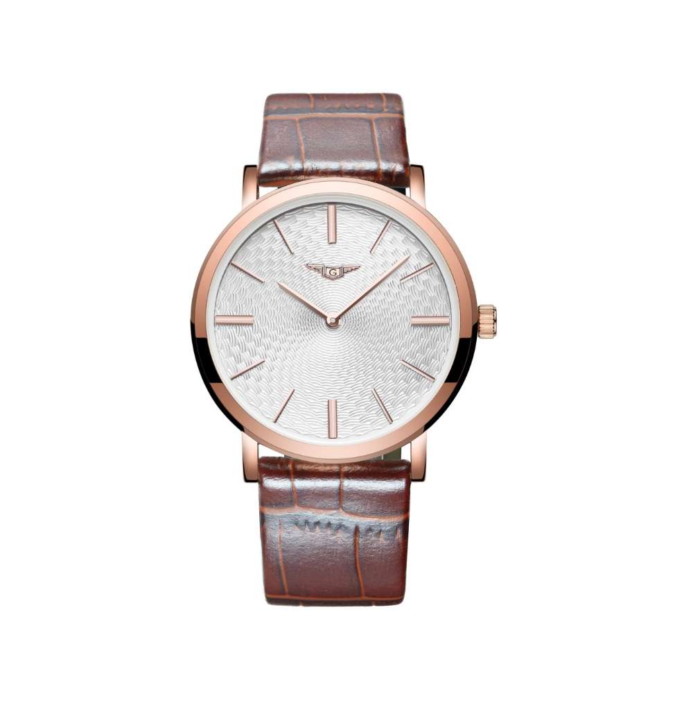 

Часы Guanqin Gold-Silver-Brown GS19026 CL