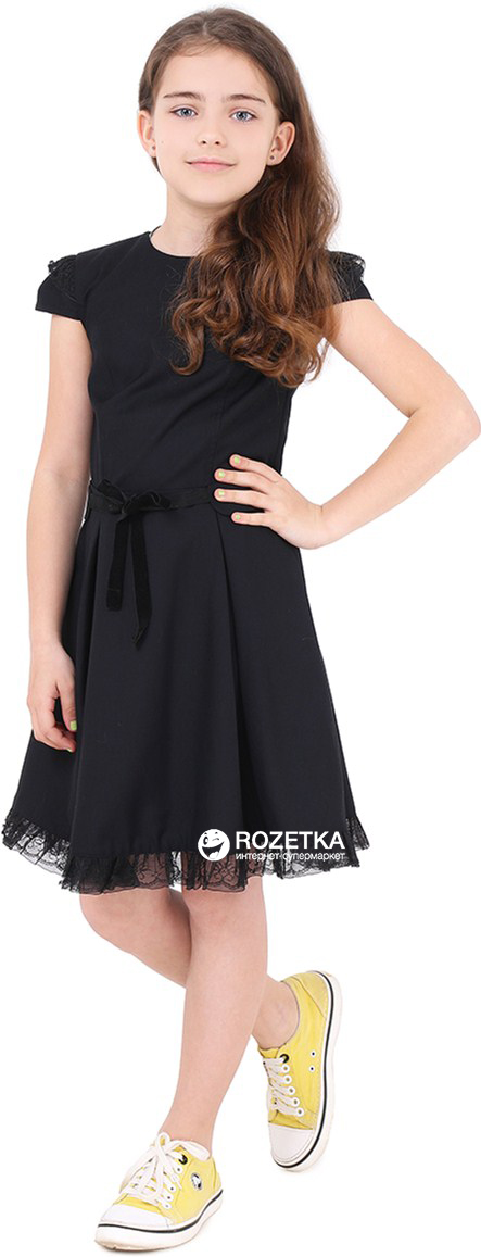 Дитяче літнє плаття для дівчинки Timbo Jasmine 122 см 30 р Чорне від Rozetka на платформі USKIDKA Акція на Дитяче літнє плаття для дівчинки Timbo Jasmine 122 см 30 р Чорне від Rozetka