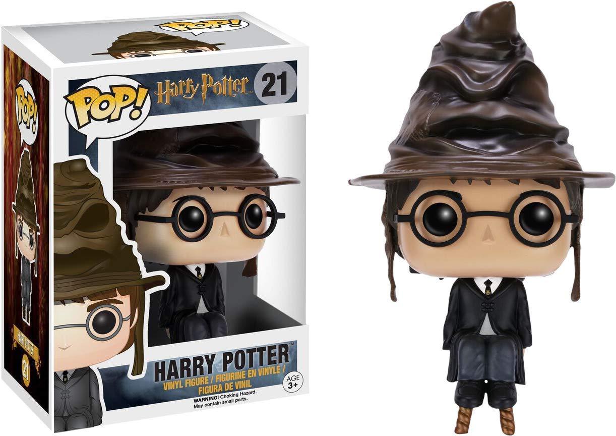 

Фигурка Funko Pop Harry Potter in sorting hat Гарри Поттер в распределяющей шляпе 10 см HP 21