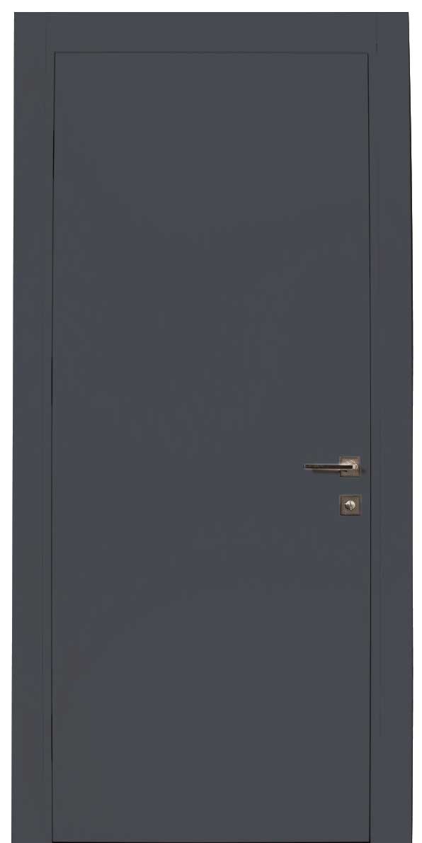 

Межкомнатная дверь Gradius 600х2040 графитовая
