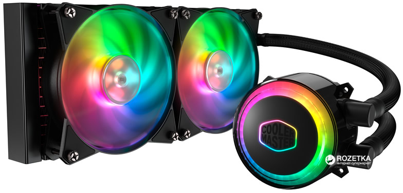 

Система жидкостного охлаждения Cooler Master MasterLiquid ML240R RGB (MLX-D24M-A20PC-R1)