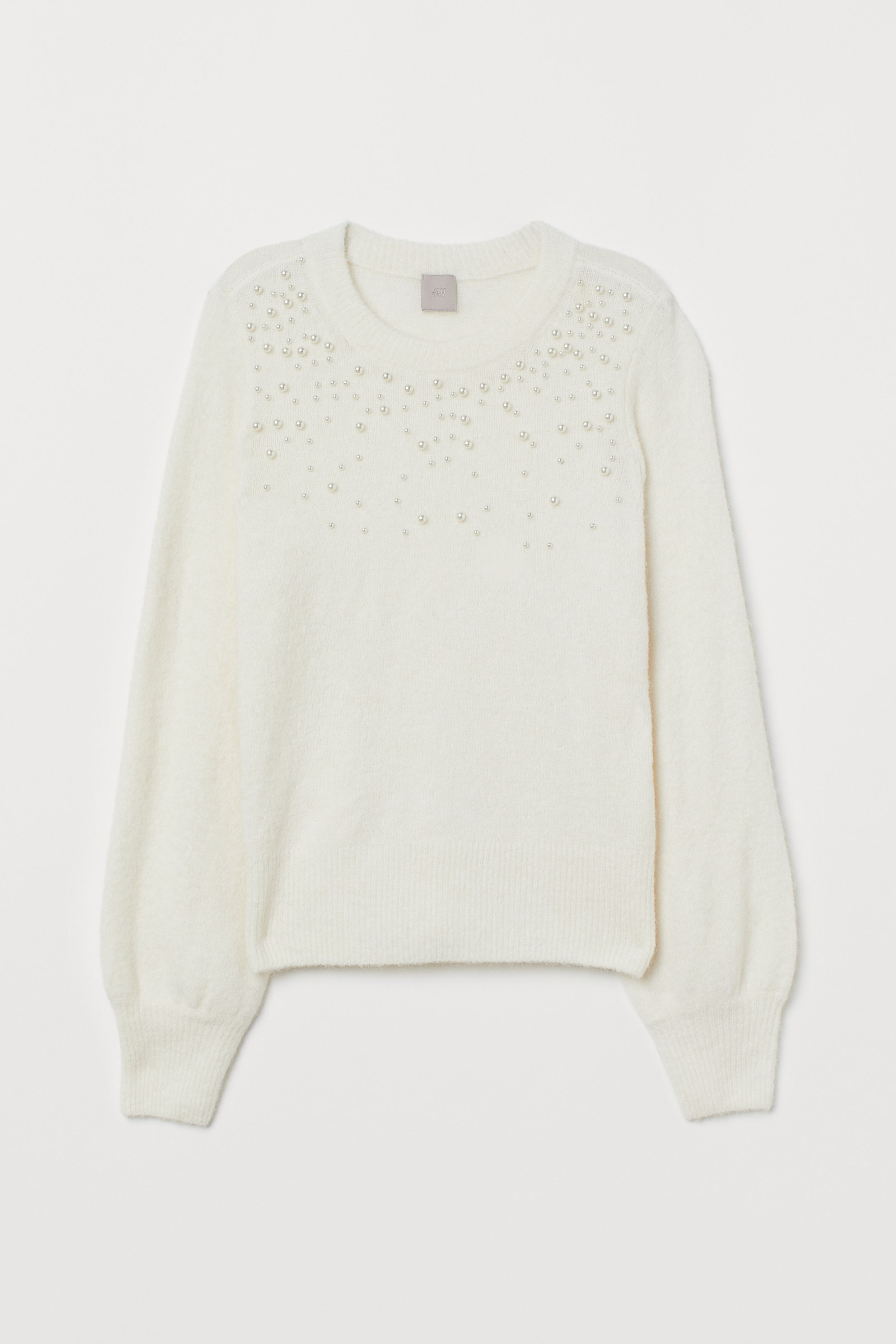 

Джемпер H&M L белый 7964240