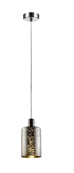 

Подвесной светильник Zuma Line P0369-01A-F4Gr (Silver With Dots) Pioli