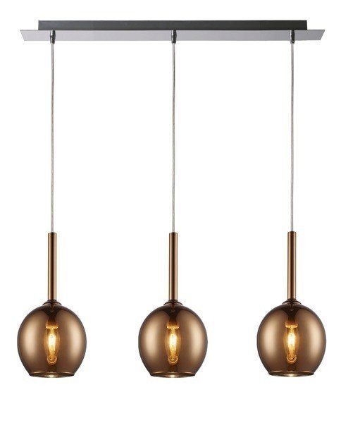 

Подвесной светильник Zuma Line Md1629-3A (Copper) Monic