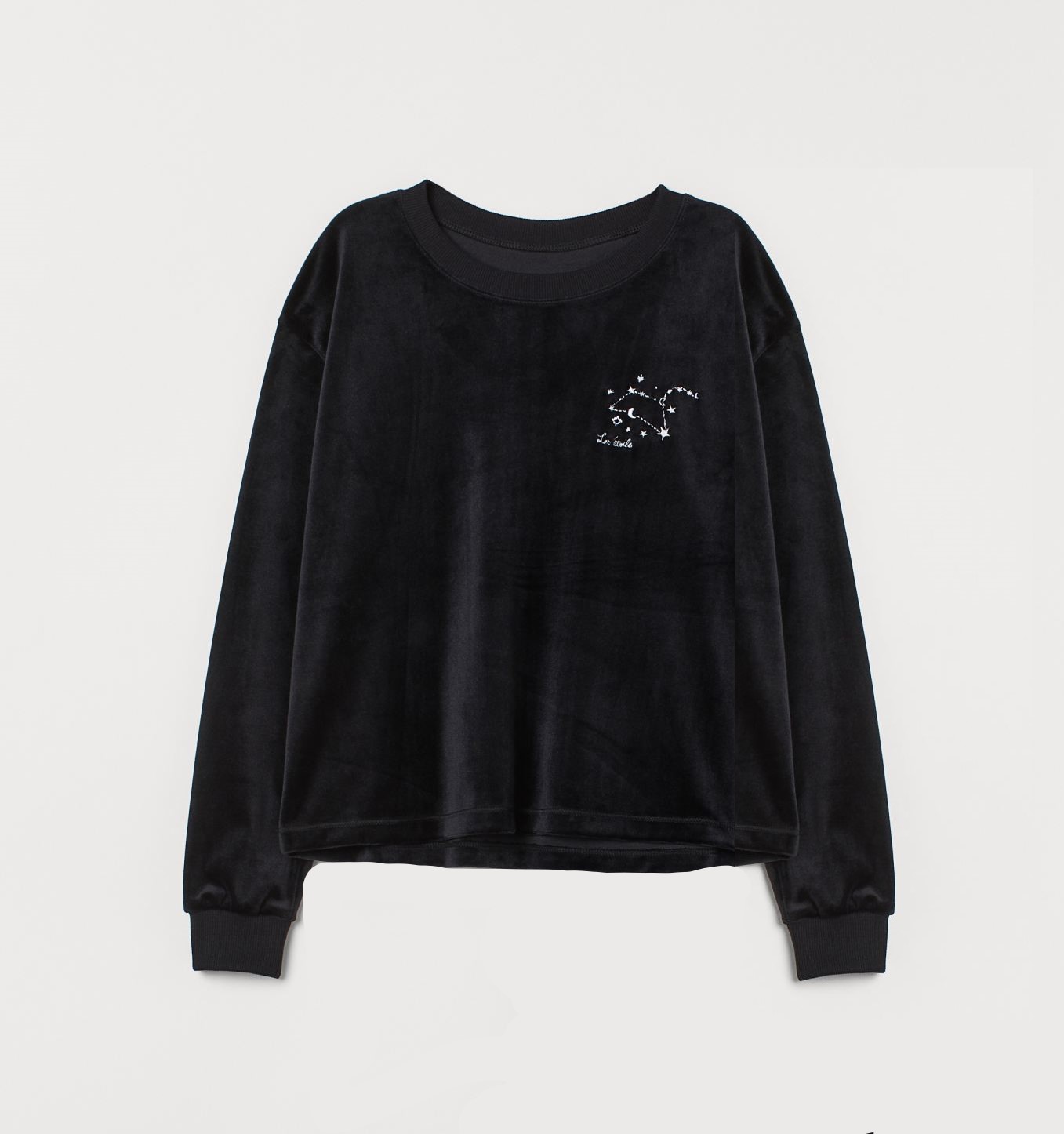

Свитшот для сна H&M  черный 19107850690, Свитшот для сна H&M L черный 19107850690