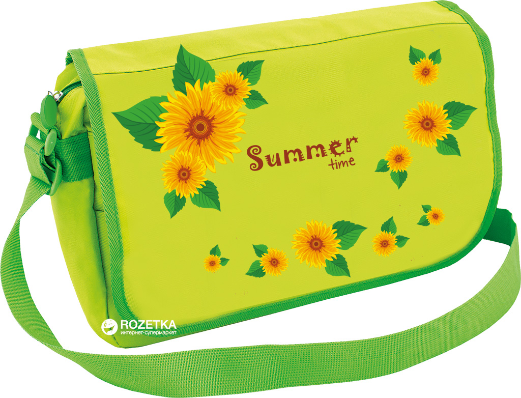 

Сумка через плечо Cool For School Размер 24x37x10 см 9 л Подсолнухи (CF85628-10)