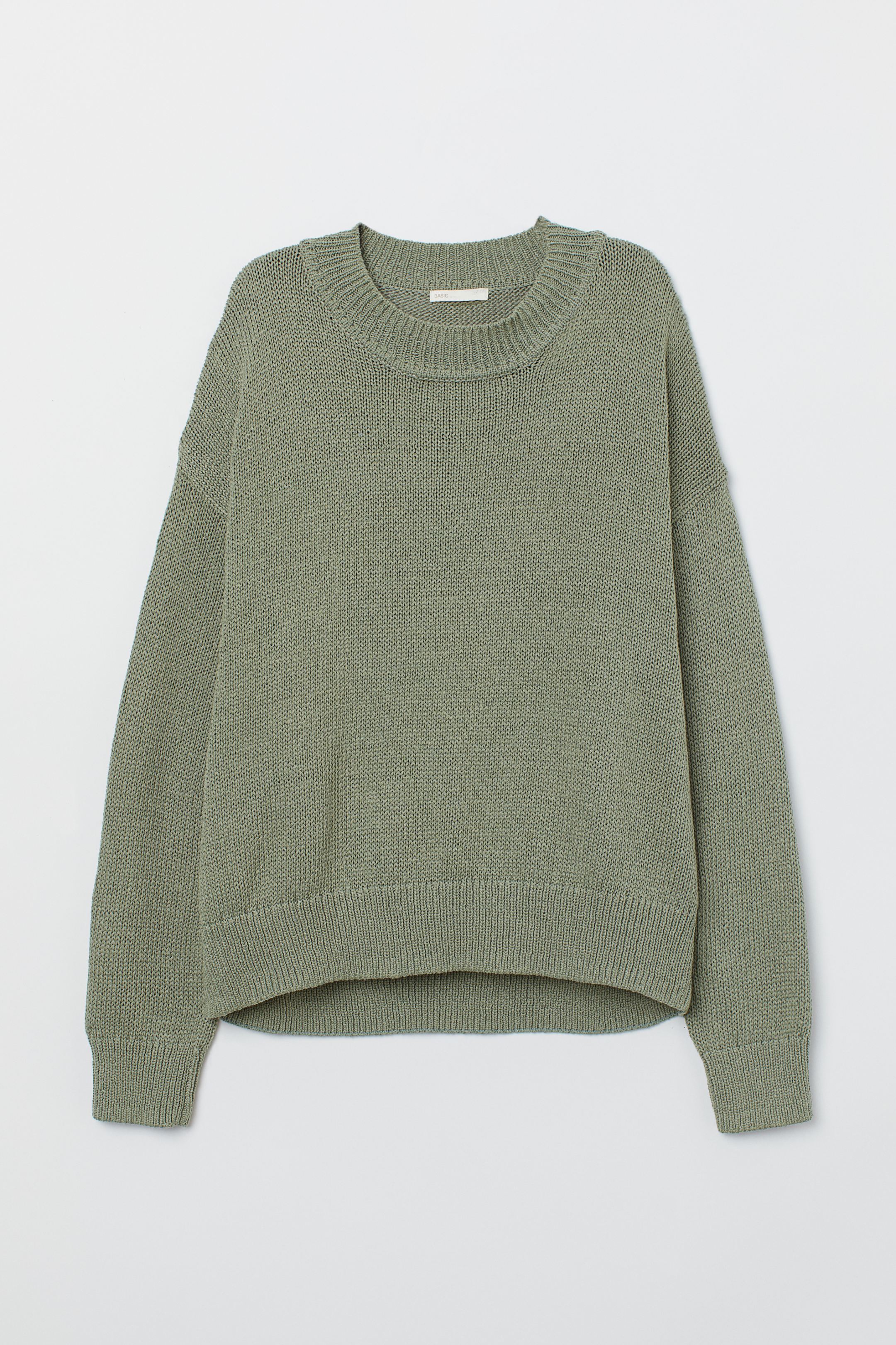 

Джемпер H&M XS хаки 6107447