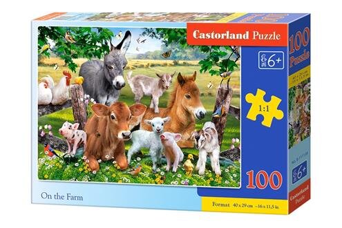 

ПАЗЛЫ CASTORLAND На ферме, 100 ЭЛ. РАЗМЕР 40X29 СМ (111138)