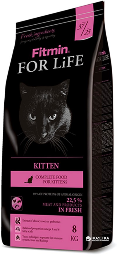 

Сухой корм для кошек Fitmin Cat For Life Kitten - 8 кг