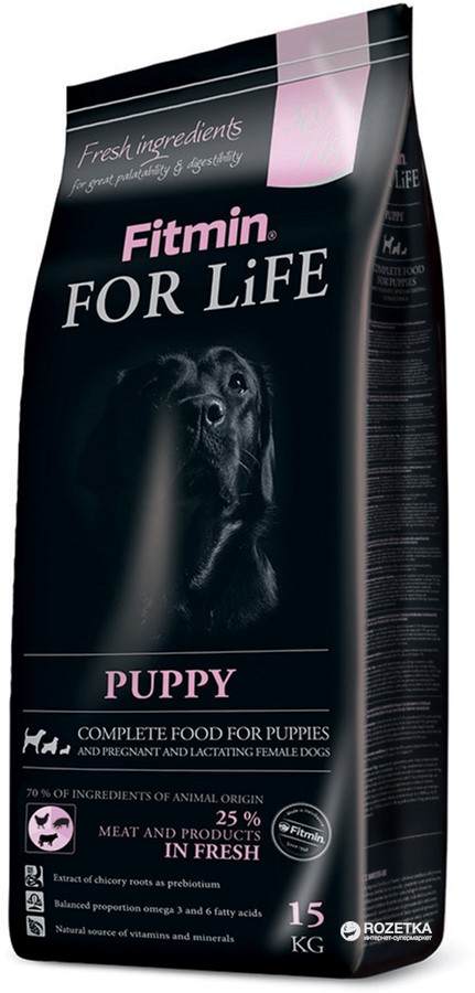 

Сухой корм для щенков Fitmin dog For Life Puppy - 15 кг (8595237008568)