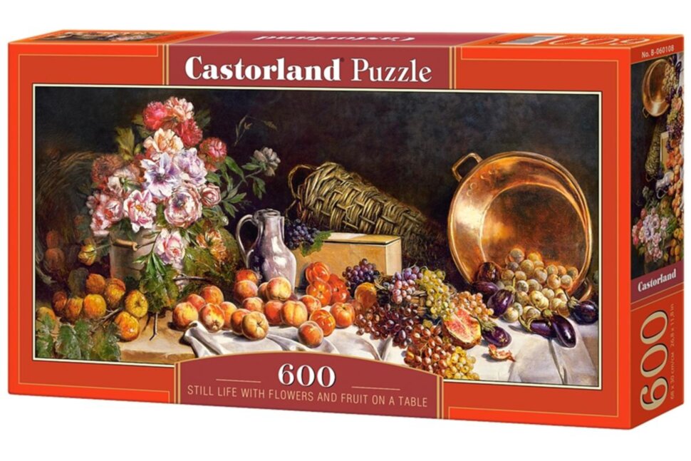

ПАЗЛЫ CASTORLAND Натюрморт, 600 ЭЛ. Размер 68х30 см (060108)