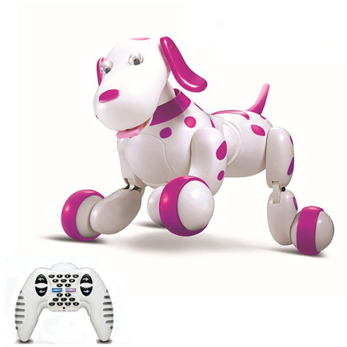 

Собака робот на радиоуправлении Smart Dog 777-338-2 Интерактивная игрушка Розовый (123185)