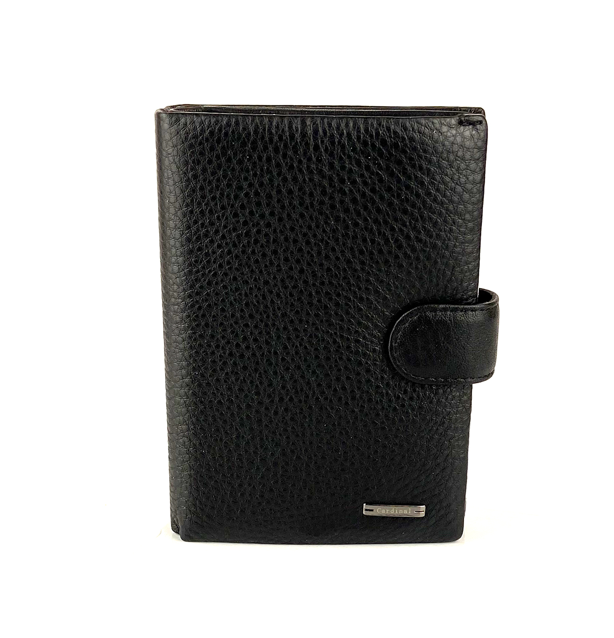 

Мужской кожаный кошелек Cardinal 14 x 10 x 2.5 см Черный (302b-a)