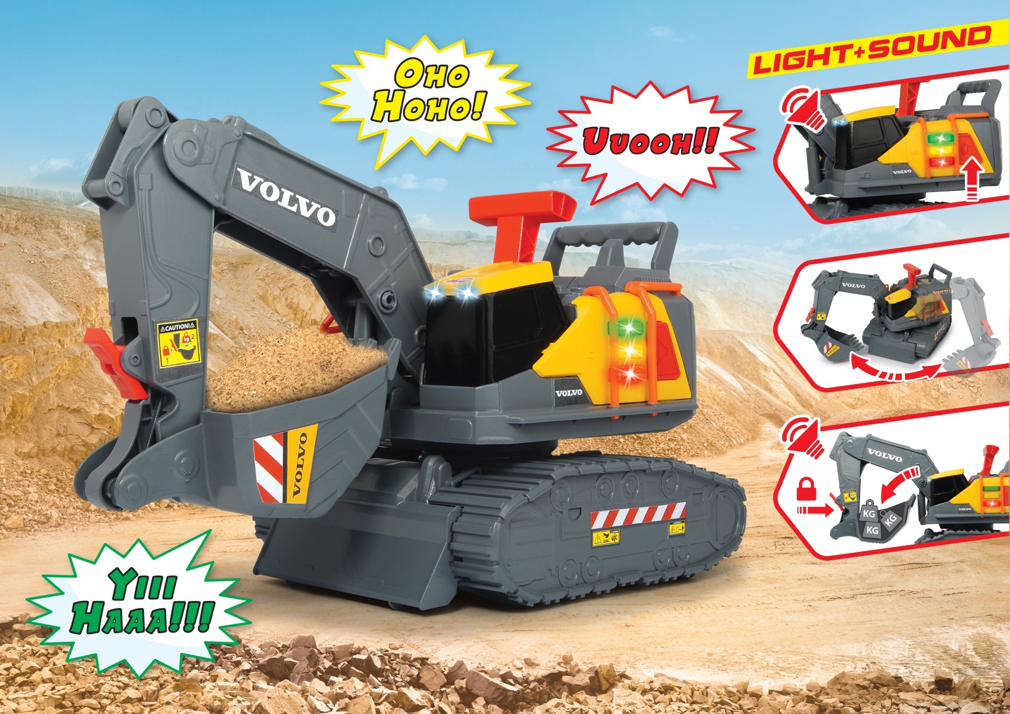 

Экскаватор Dickie Toys Вольво 30 см (3725006)