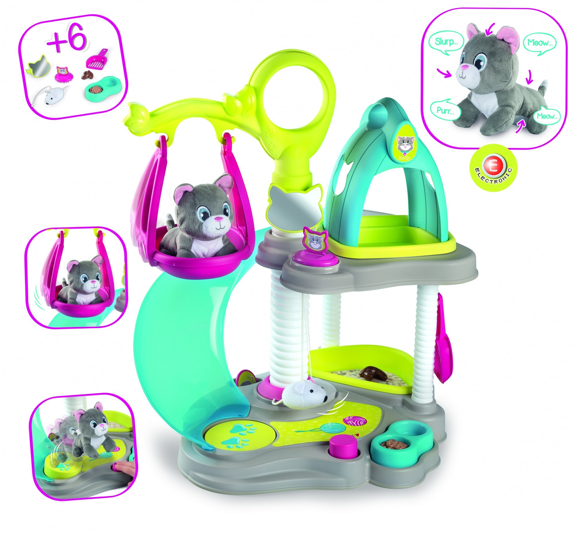 

Игровой центр Smoby Дом котенок (340400)