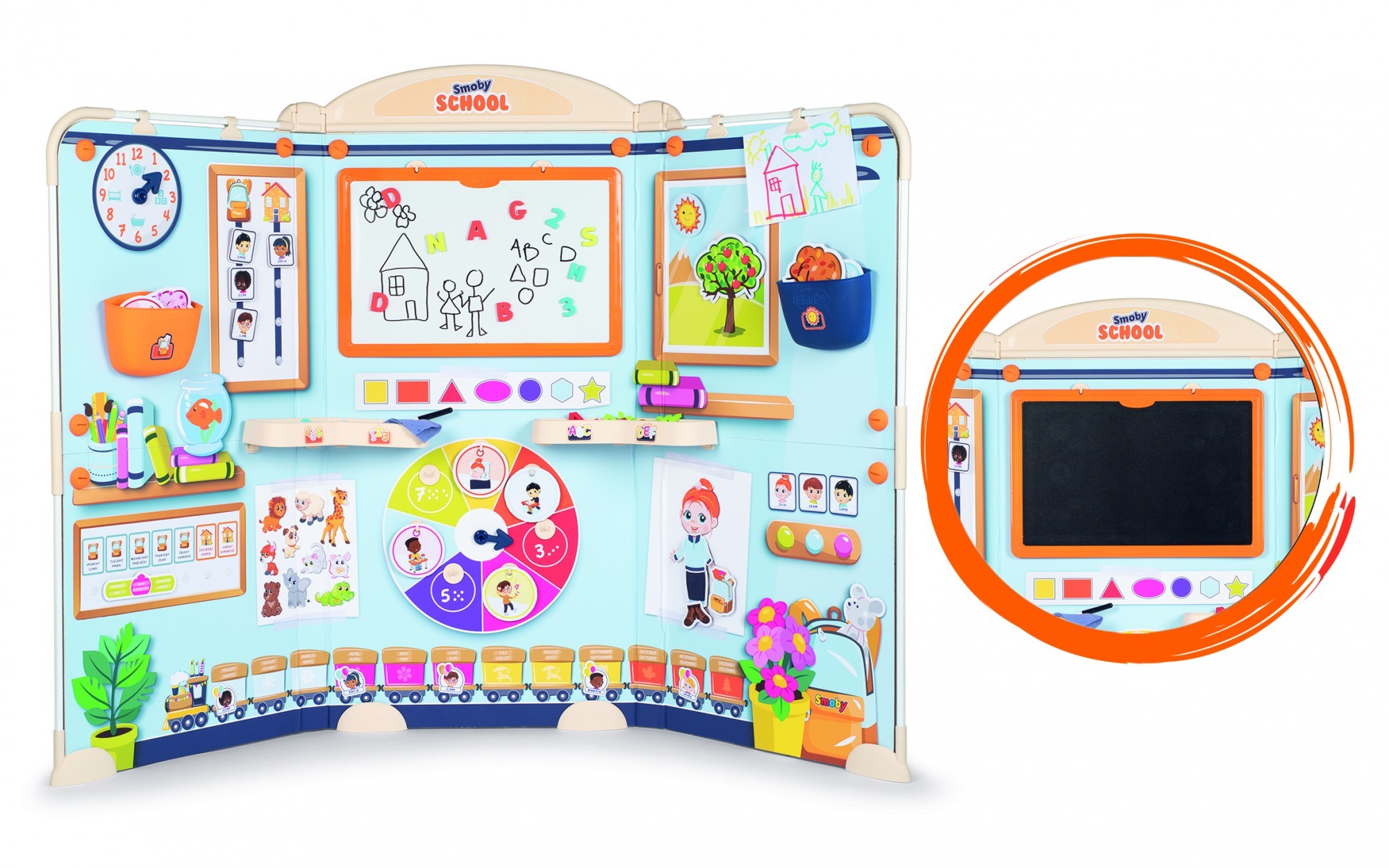 

Игровой набор Smoby Школа 135 х 41 х 111 см (410818)